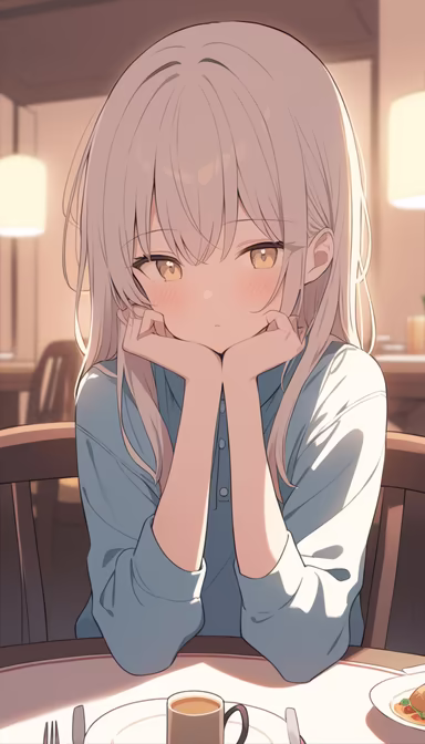 Daydreaming at the Cafe