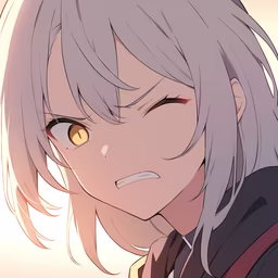 Winking warrior
