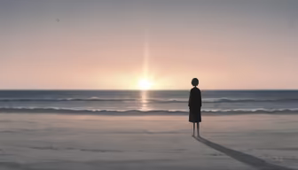 Beach Contemplation Beach Contemplation