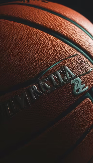 Basketball Close-Up Basketball Close-Up