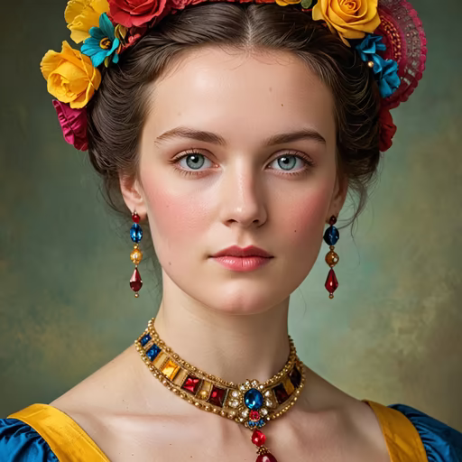 Floral Portrait