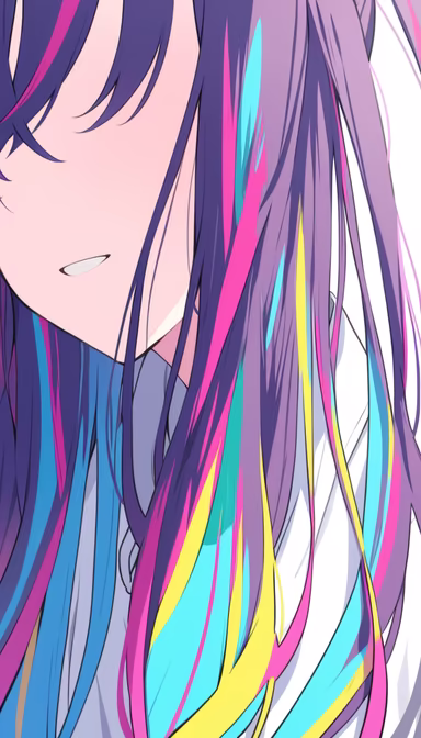 Colorful strands Colorful strands