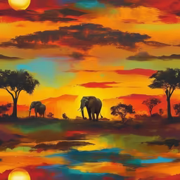 African Sunset African Sunset