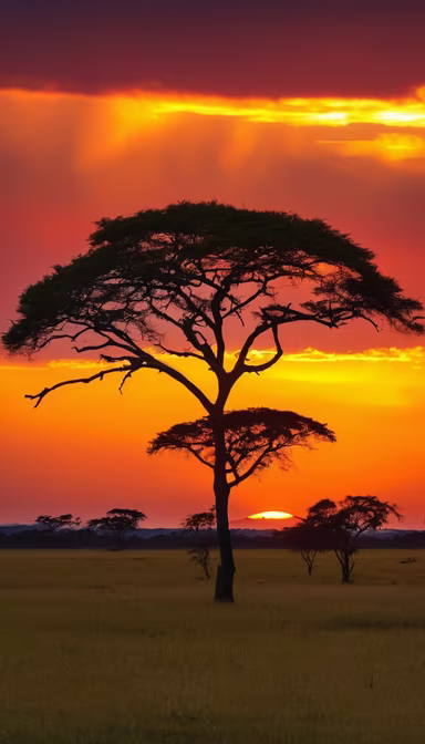 African Sunset African Sunset