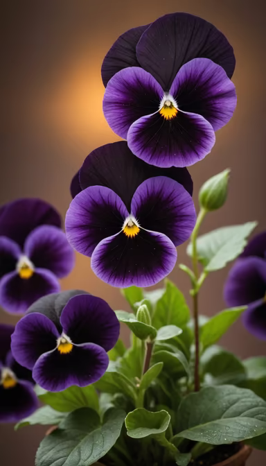 Velvet Pansies