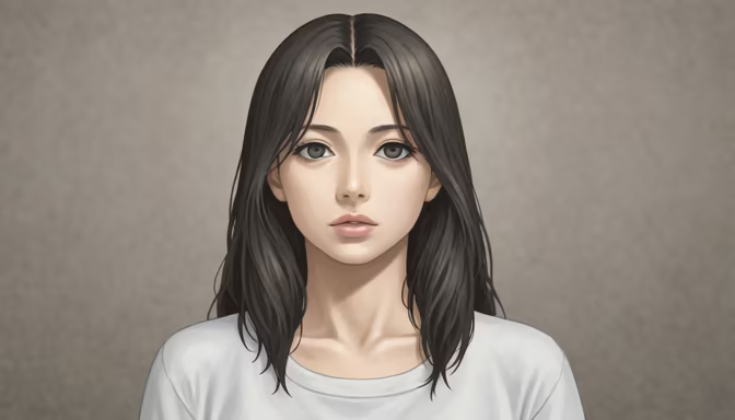Serene Portrait