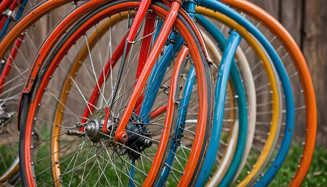 Colorful Wheels