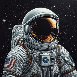 Astronaut in Space Astronaut in Space