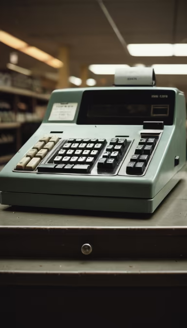 Vintage Cash Register Vintage Cash Register