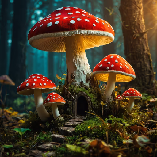 Enchanted Mushroom Home