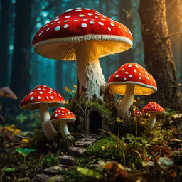 Enchanted Mushroom Home Enchanted Mushroom Home
