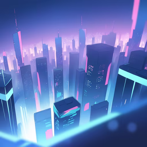 Neon Cityscape