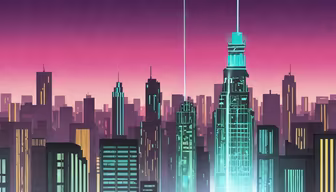 Cityscape at Dusk Cityscape at Dusk