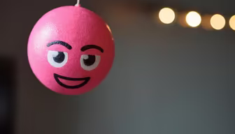 Smirking Ornament Smirking Ornament