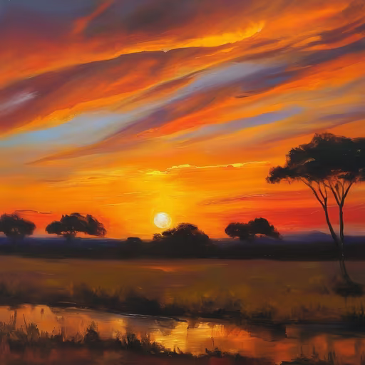 African Sunset