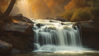 Autumn Cascade