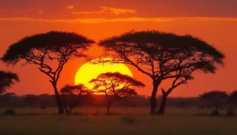African Sunset African Sunset