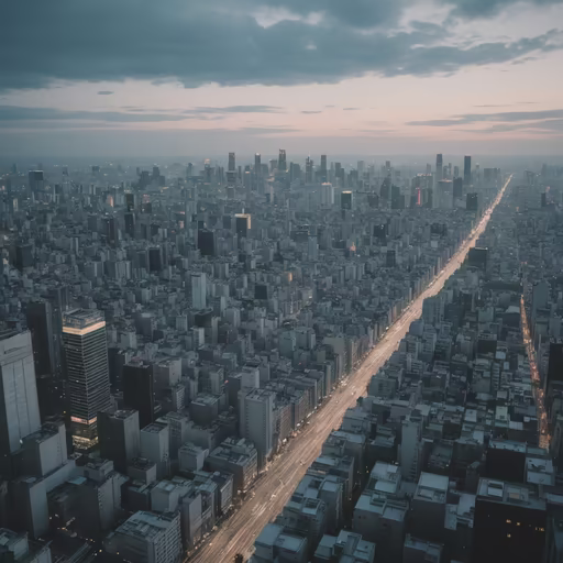 Cityscape at Dusk
