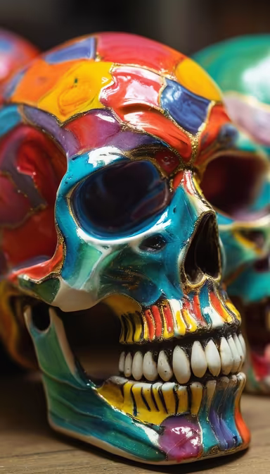 Vibrant Skull
