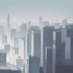 Cityscape in Haze Cityscape in Haze