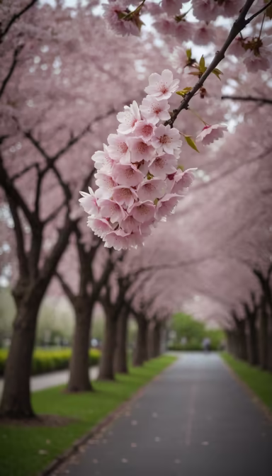 Cherry Blossom Path Cherry Blossom Path