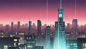 Cyberpunk Cityscape