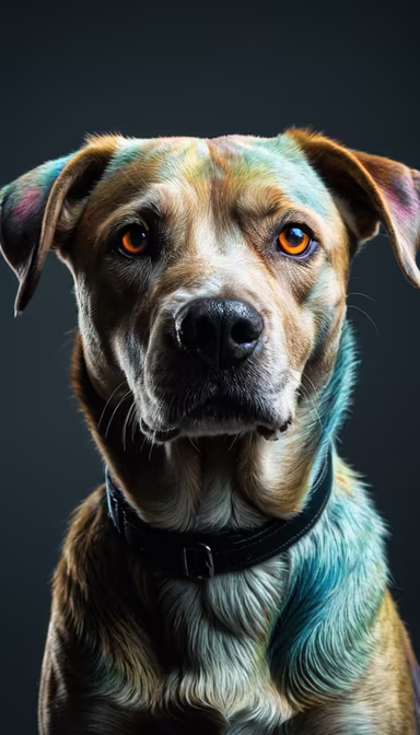 Rainbow Dog Rainbow Dog