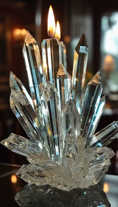Crystal Candle Holder Crystal Candle Holder
