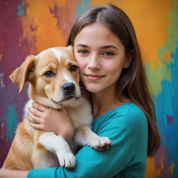 A Girl and Her Dog A Girl and Her Dog