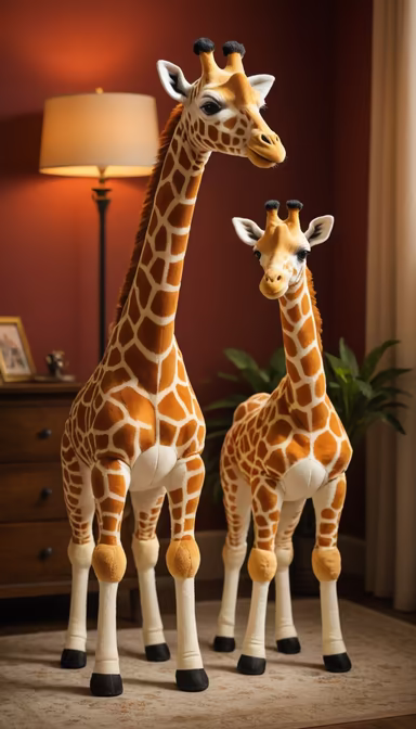 Giraffe Duo