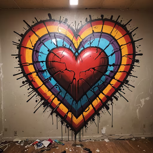 Heart on the Wall