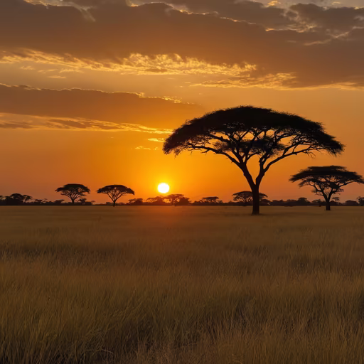 African Sunset