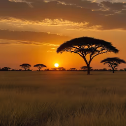 African Sunset African Sunset