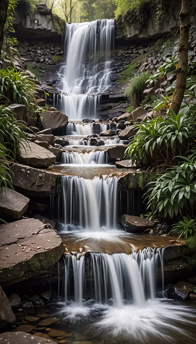 Cascading Beauty