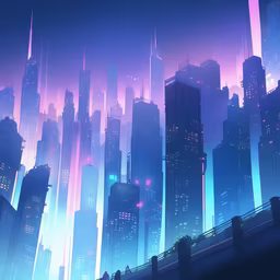 Cyberpunk Cityscape