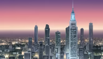 Cityscape at Dusk
