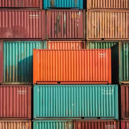 Stacked Containers