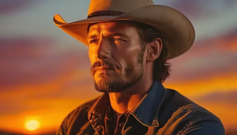 Golden Hour Cowboy