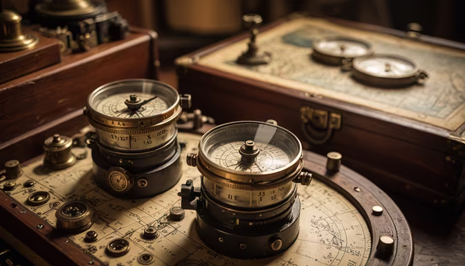 Vintage Navigation Tools