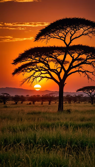 African Sunset African Sunset