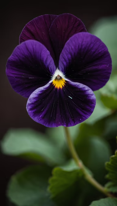 Purple Pansy Purple Pansy