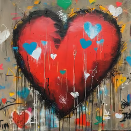 Heart Graffiti Heart Graffiti