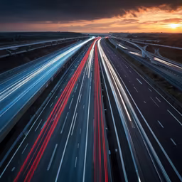 Highway at Dusk Highway at Dusk