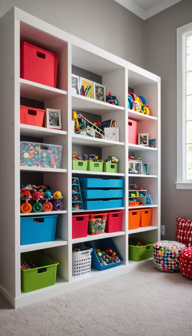 Organized Playroom Organized Playroom