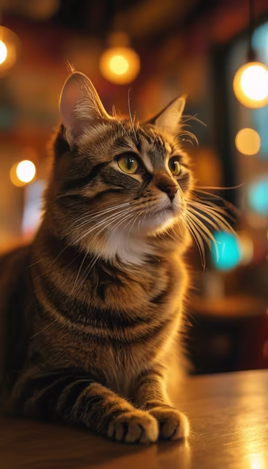 Contemplative Cat Contemplative Cat