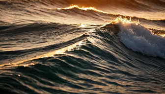 Golden Hour Waves