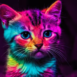 Psychedelic Kitty Psychedelic Kitty