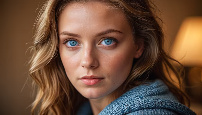 Serene Gaze