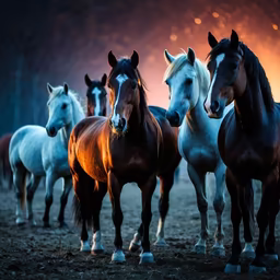 Wild Mustangs