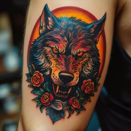 Wolf Tattoo Art Wolf Tattoo Art